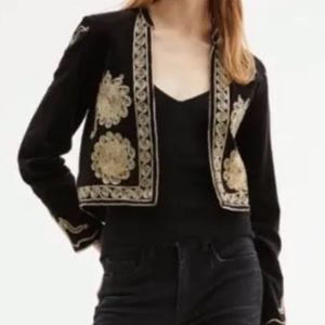 Rohan Moroccan Jacket Size Small Nili Lotan NWOT